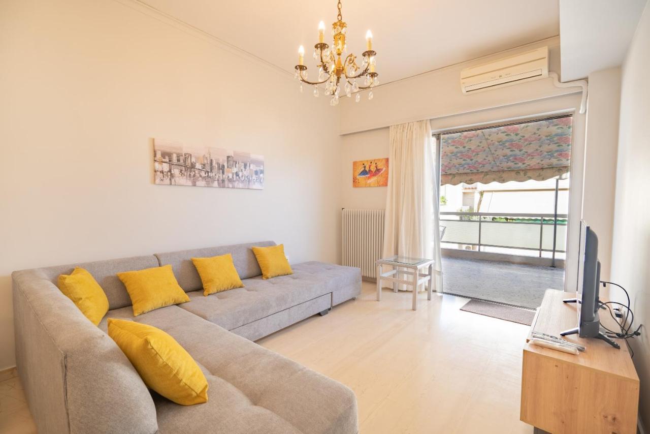 Agios Ioannis Metro St. 2 Bedrms 6 Pers. Apartment Athena Bagian luar foto