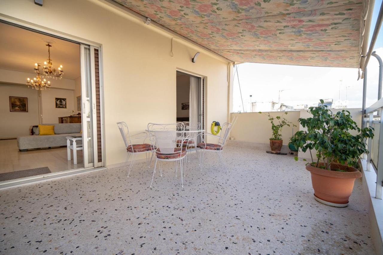 Agios Ioannis Metro St. 2 Bedrms 6 Pers. Apartment Athena Bagian luar foto