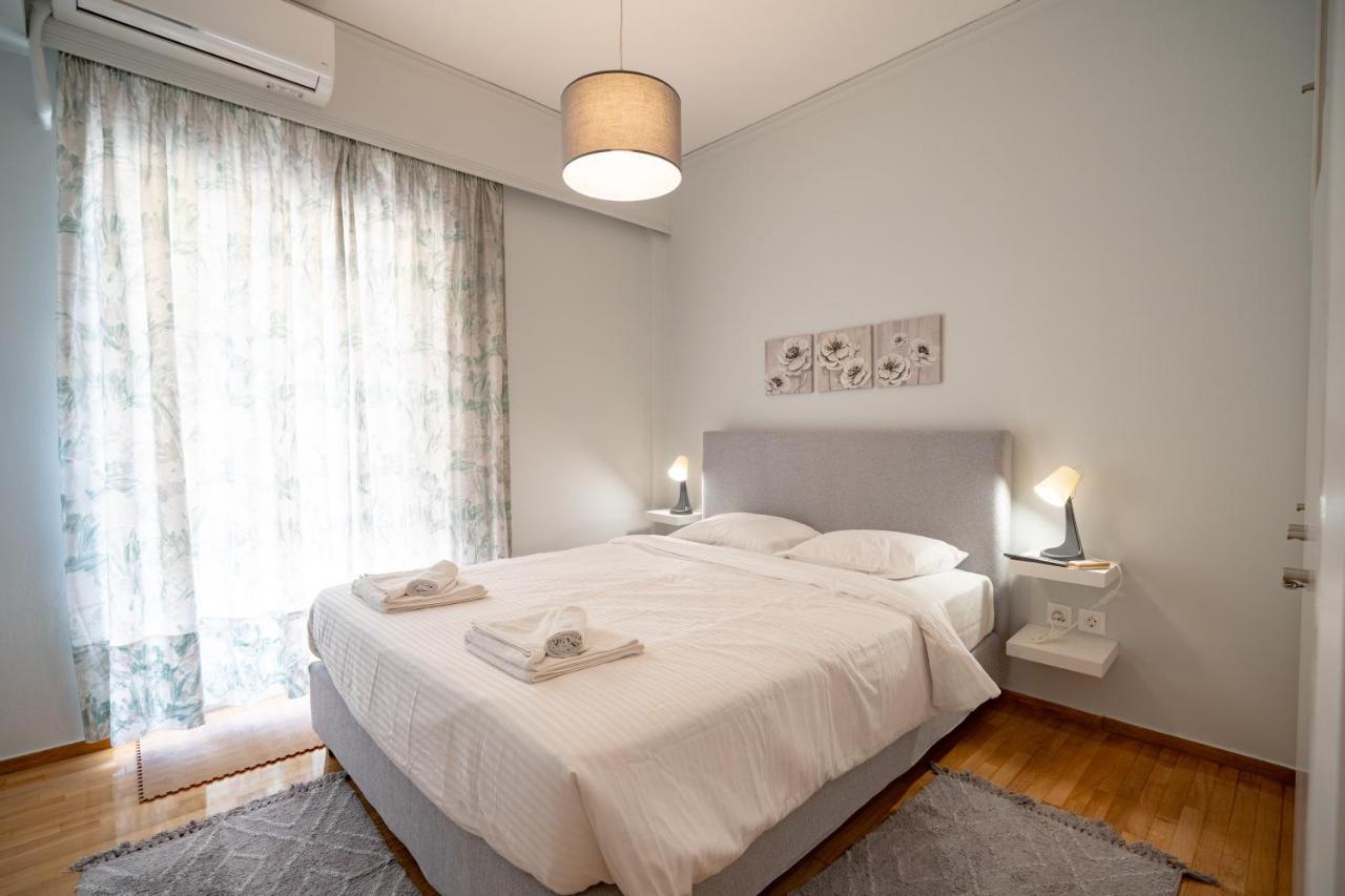 Agios Ioannis Metro St. 2 Bedrms 6 Pers. Apartment Athena Bagian luar foto