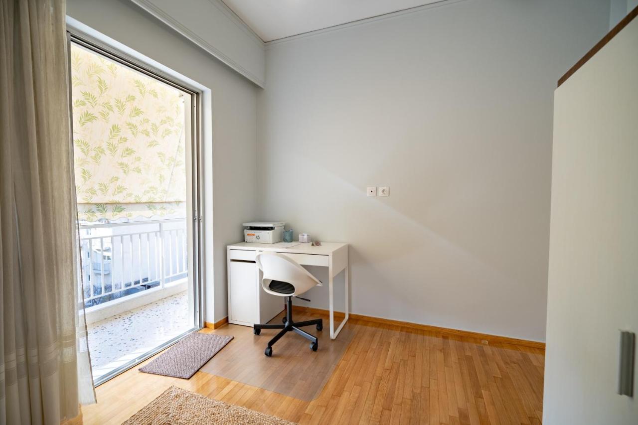 Agios Ioannis Metro St. 2 Bedrms 6 Pers. Apartment Athena Bagian luar foto